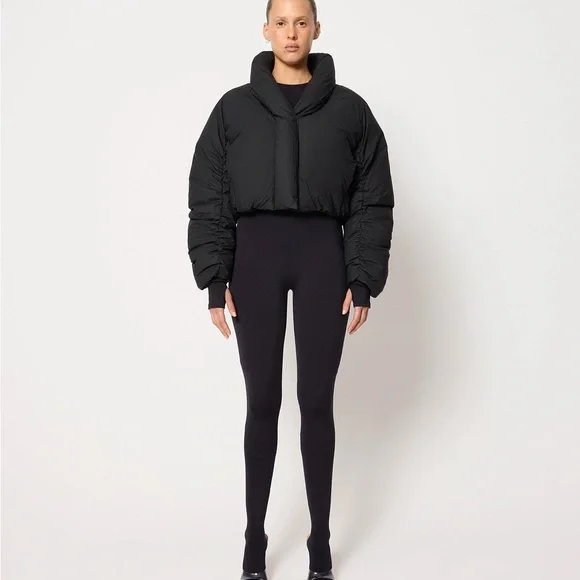 Cropped Puffer Jacket, Khy x Entire Studios, like NWT. - Picture 4 of 5